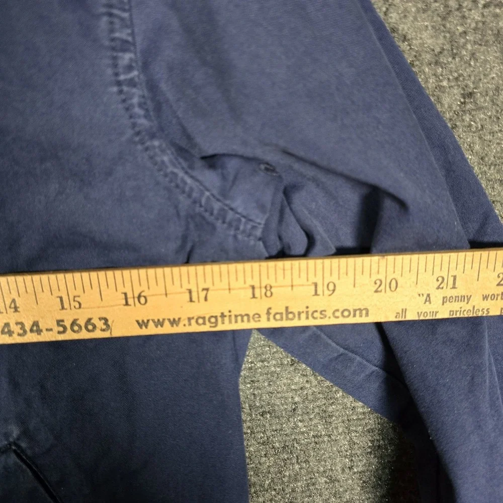 VTG Polo‎ Ralph Lauren Jacket Boys Small Reversible Full Zip Hooded Blue Orange